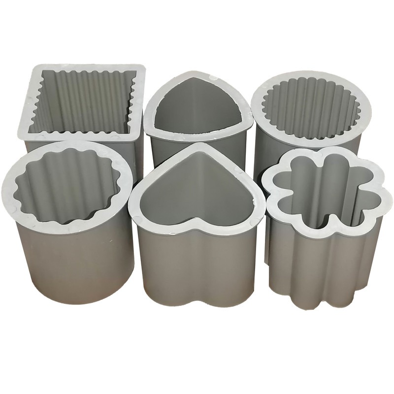 قالب شمع فانتزی 6 تایی بزرگ