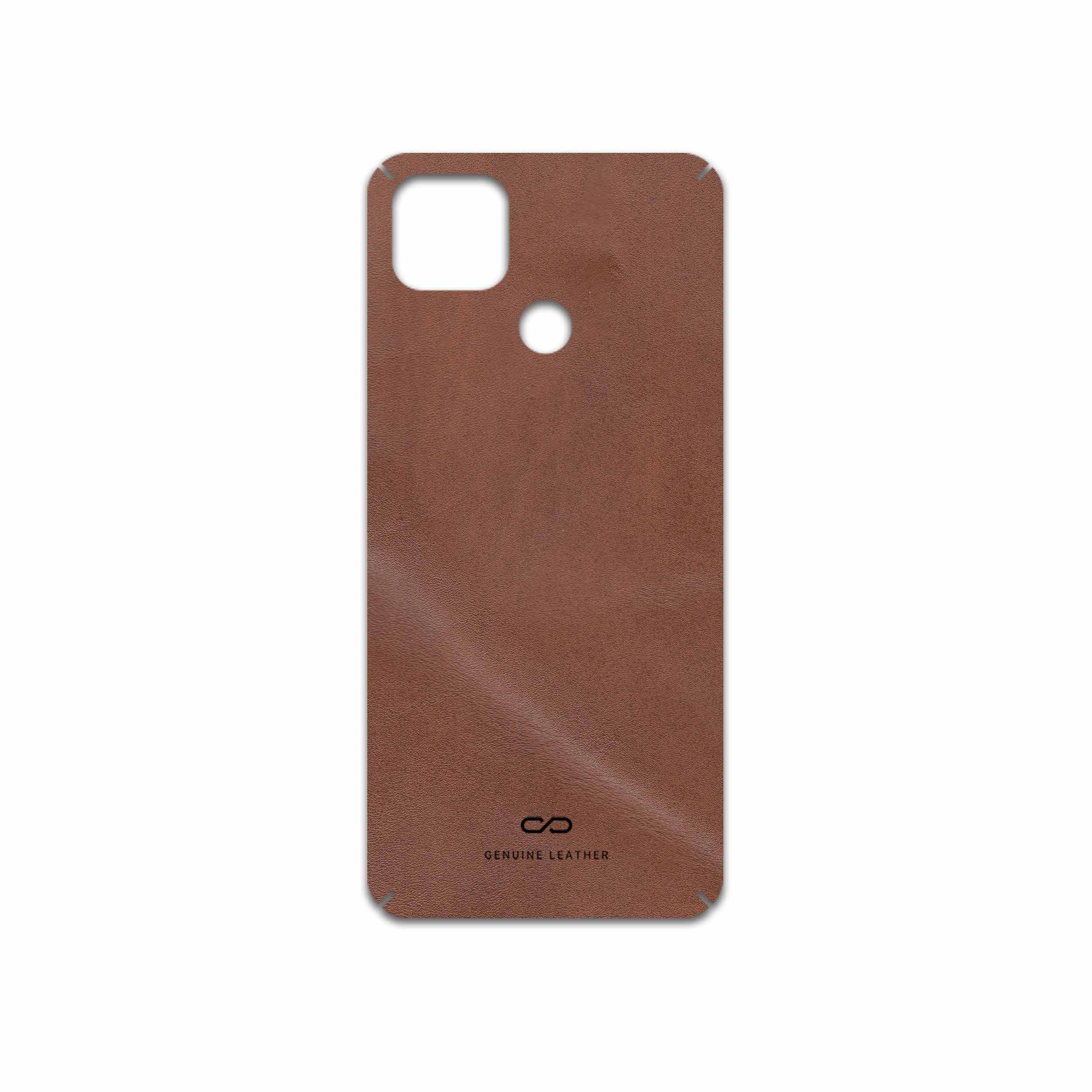 برچسب پوششی ماهوت مدل Matte-Natural-Leather مناسب برای گوشی موبایل ریلمی C25s