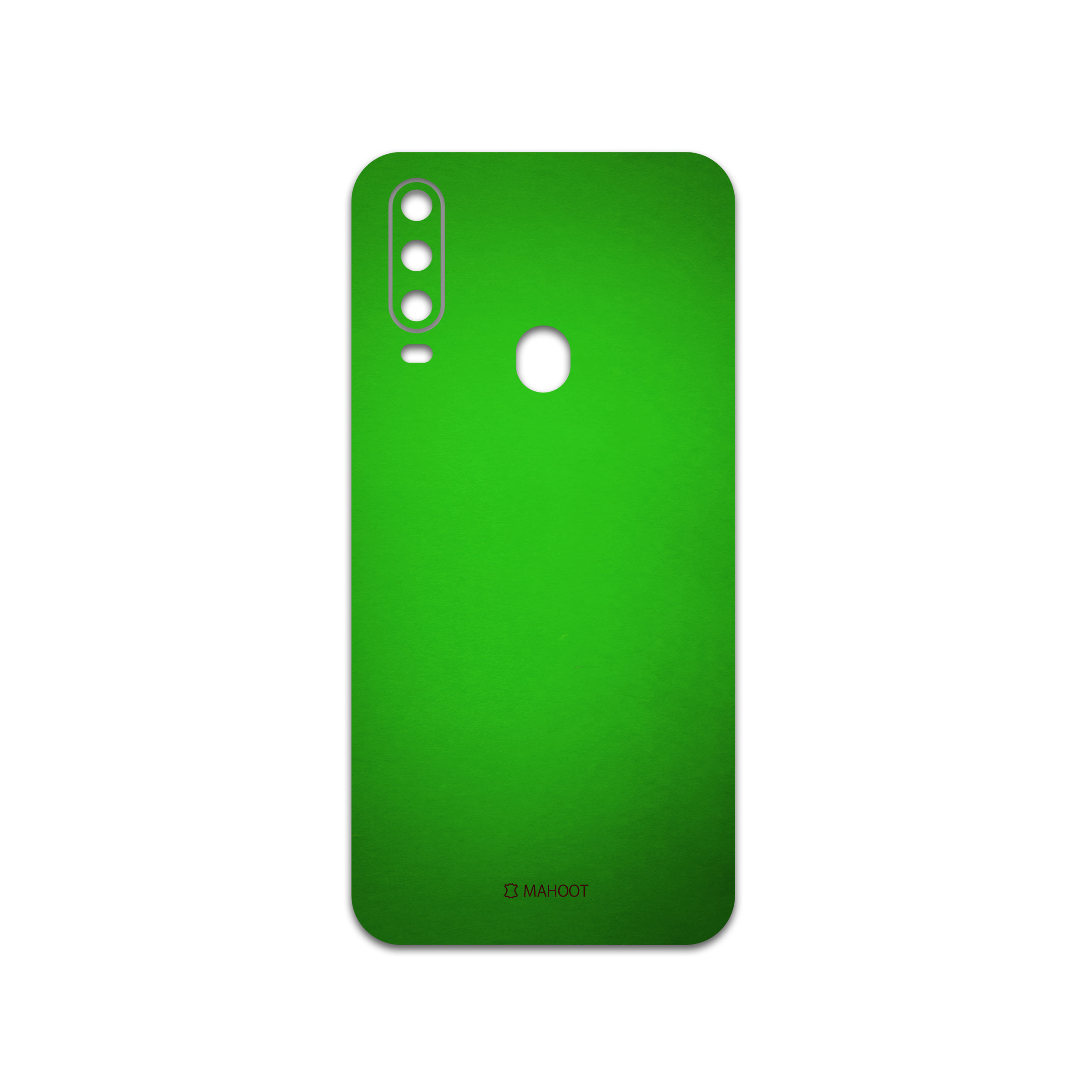 برچسب پوششی ماهوت مدل Metallic-Green مناسب برای گوشی موبایل جی ال ایکس Shahin 2