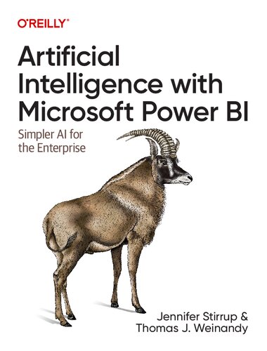خرید و دانلود نسخه کامل کتاب Artificial Intelligence with Microsoft Power BI: Simpler AI for the Enterprise