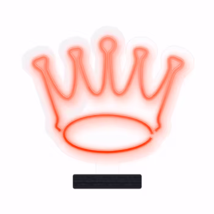 چراغ رومیزی ریموت دار مدل THRONE-GL_ORG-GLASS