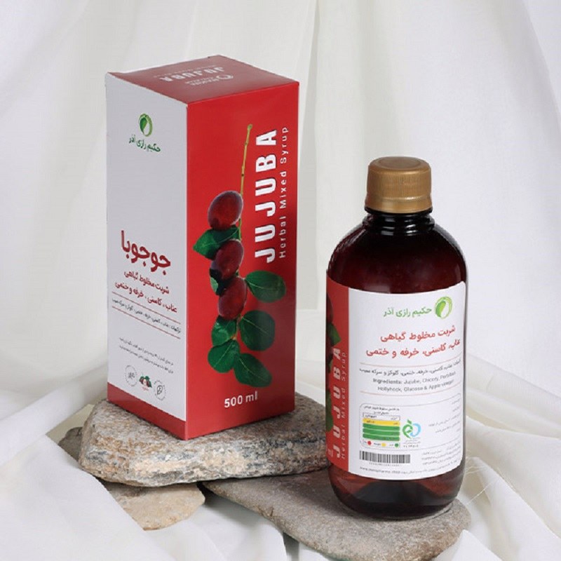 مقطر غلیظ ترکیبی گیاهی جوجوبا مجوز دار بهبود مشکلات کبدی نیم لیتری