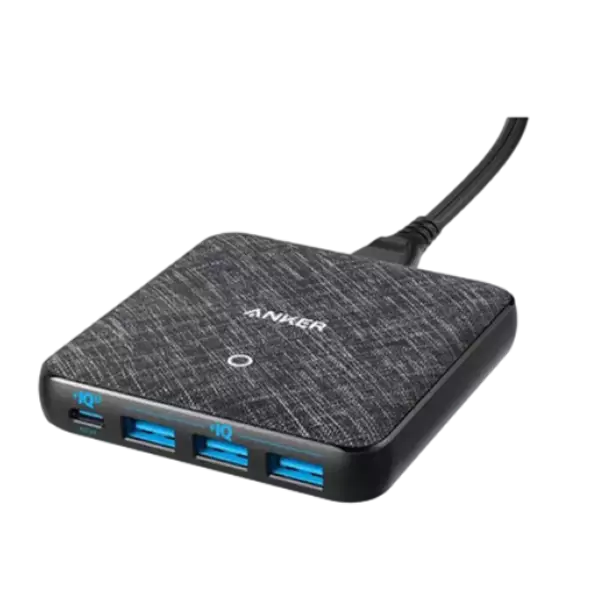 هاب شارژر 4 پورت انکر Anker PowerPort Atom III Slim A2045 توان 65 وات