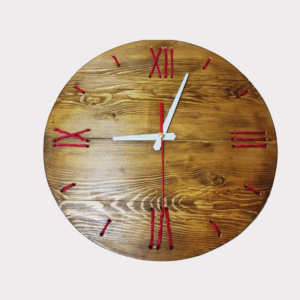 ساعت دیواری مدل چوبی 40