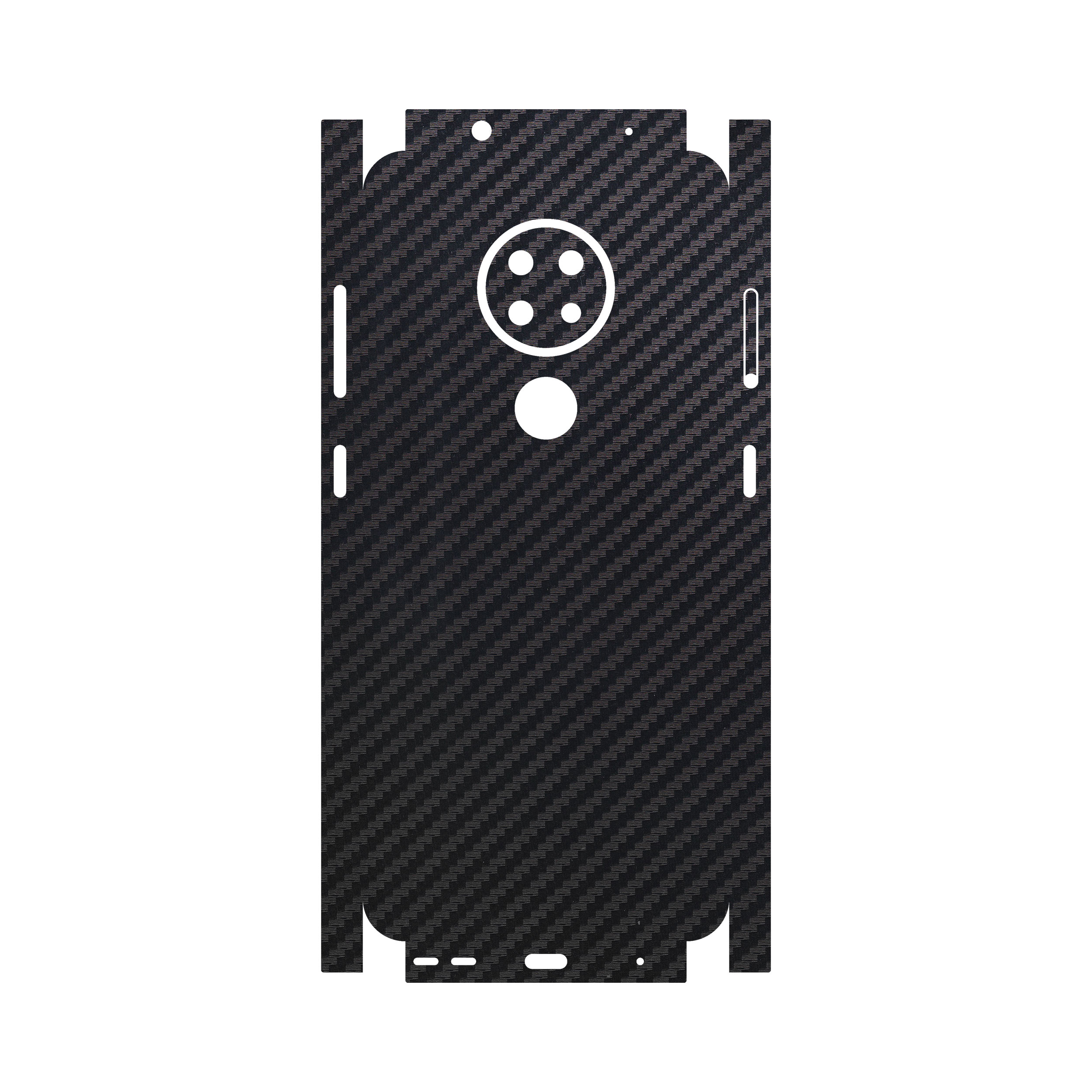 برچسب پوششی ماهوت مدل Carbon-Fiber-FullSkin مناسب برای گوشی موبایل نوکیا 6.2