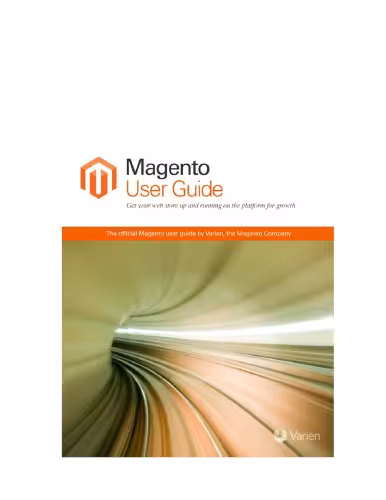 خرید و دانلود نسخه کامل کتاب Magento User Guide