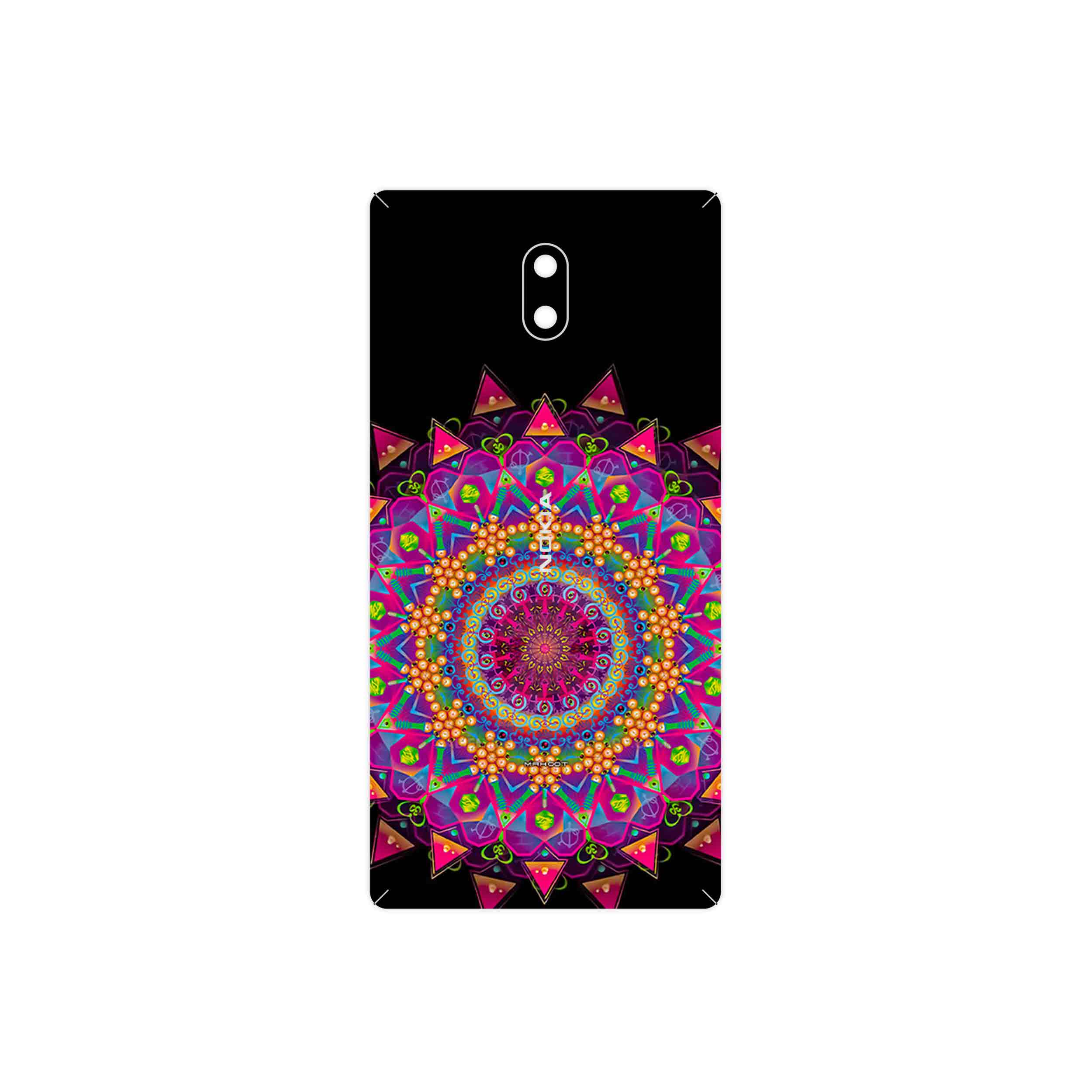 برچسب پوششی ماهوت مدل Mandala Design 5 مناسب برای گوشی موبایل نوکیا 3