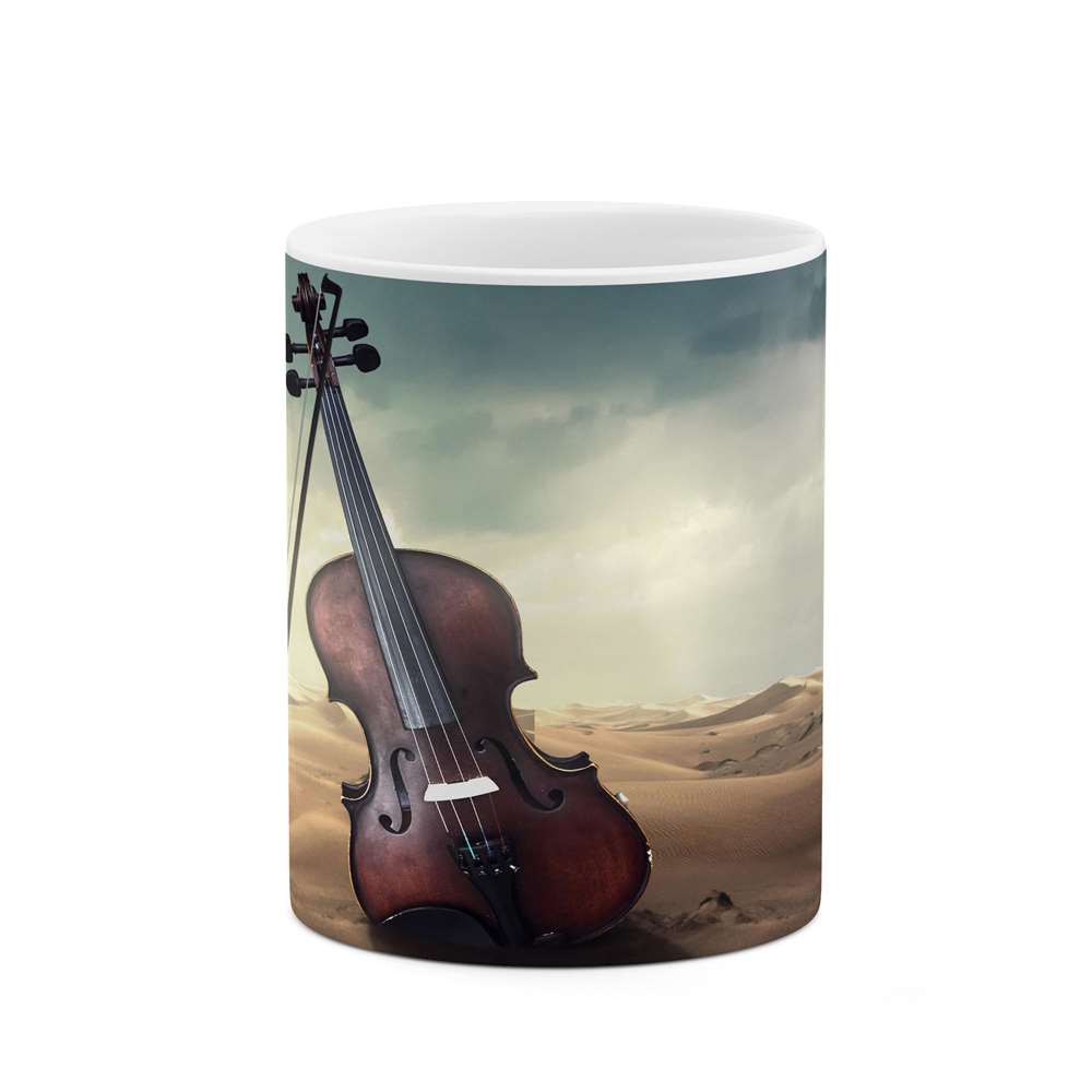 ماگ طرح ویولون  مدل mgp13946