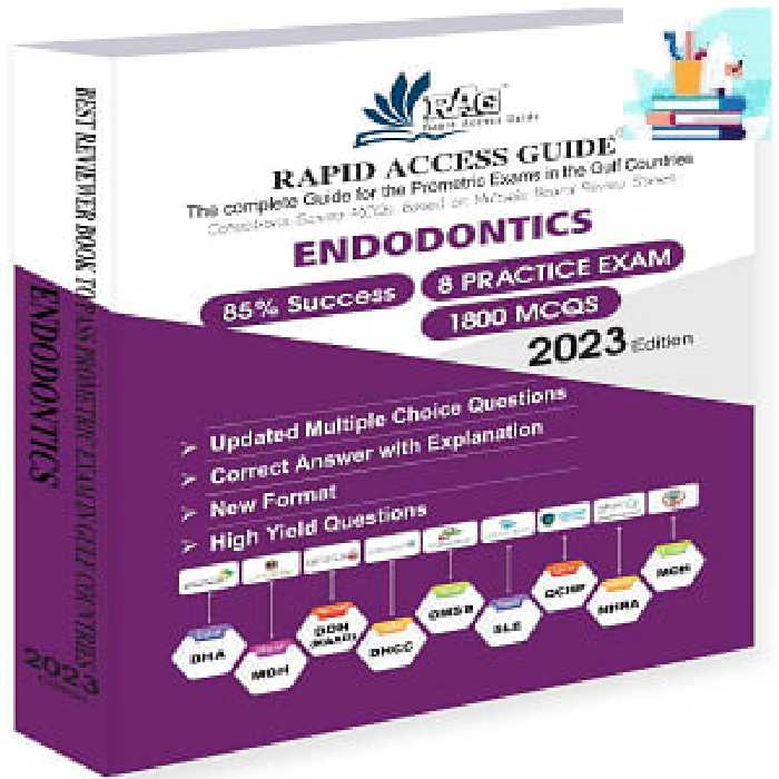 Endodontics Exam Book Prometric Questions MCQ 2023