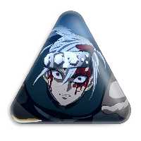 پیکسل خندالو طرح تنگن اوزویی انیمه شیطان کش مدل مثلثی کد 12787