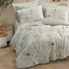 سرویس روتختی کاتن باکس مدل Satin Lucida Bej دو نفره 6 تکه