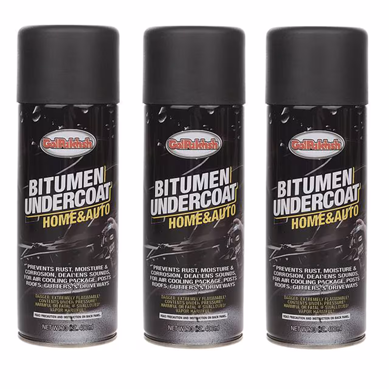 اسپری عایق رطوبتی گل پخش مدل HOME &amp; AUTO حجم 450 میلی لیتر بسته 3 عددی