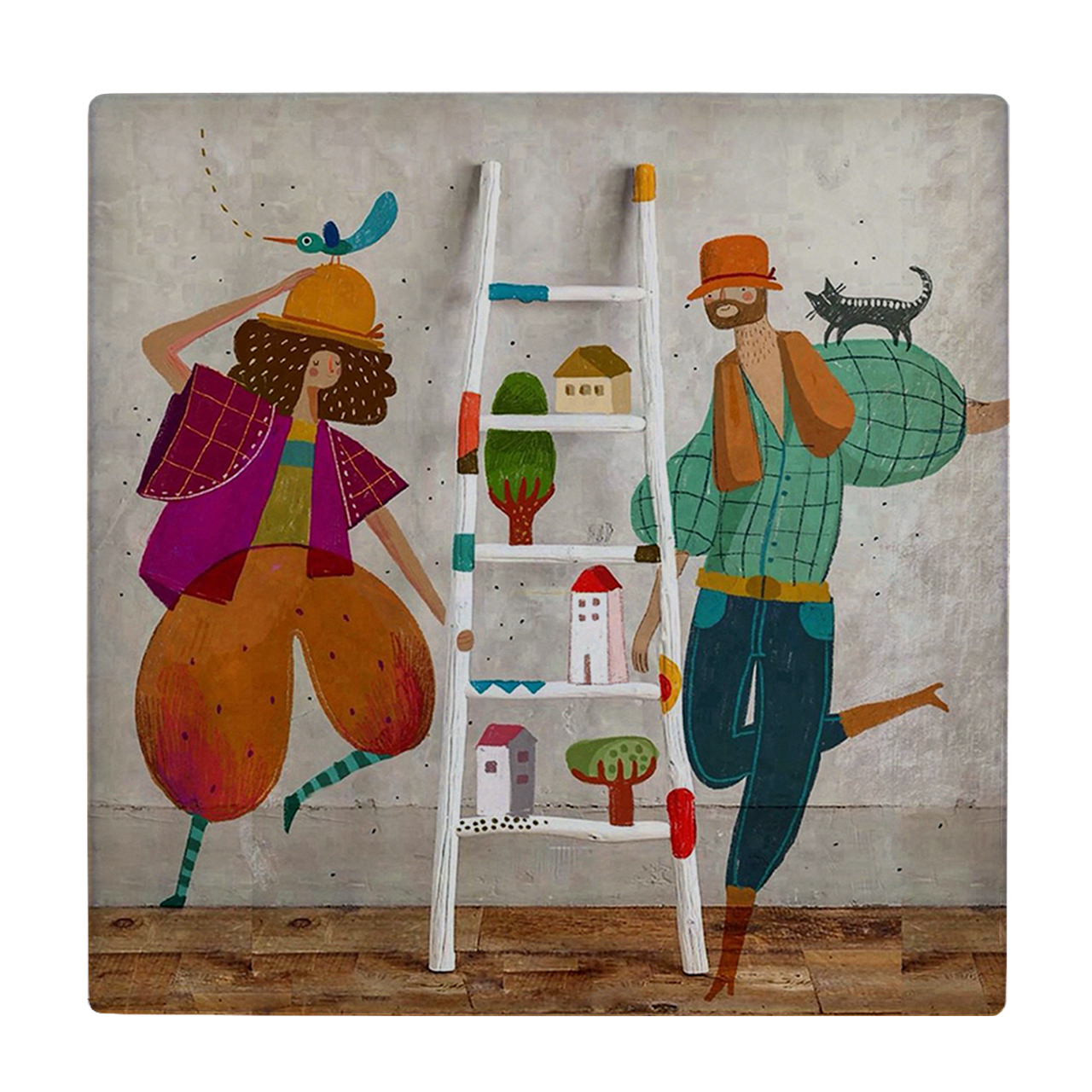 کاشی کارنیلا مدل لوحی کد klh865