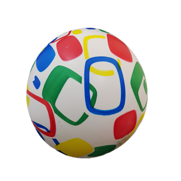 توپ بازی مدل بادی طرح رنگارنگ کد 120 