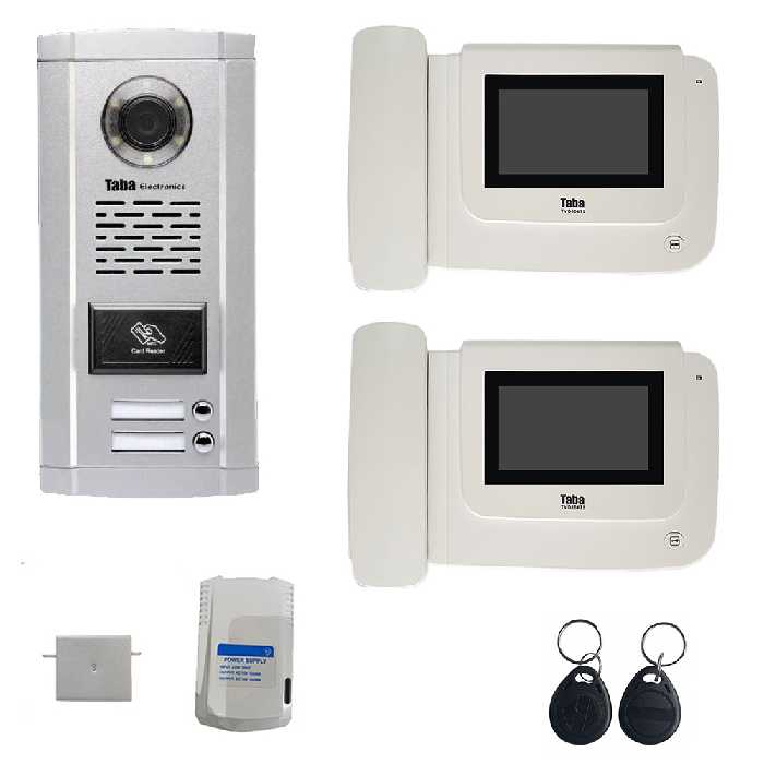 دربازکن تصویری تابا مدل 1043cardv2