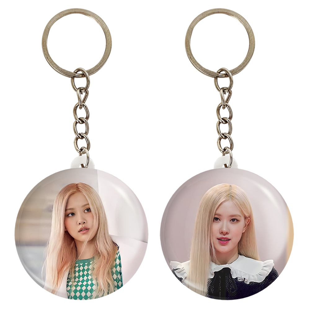 جاکلیدی خندالو مدل رزی بلک پینک کد 1443414438 مجموعه 2 عددی