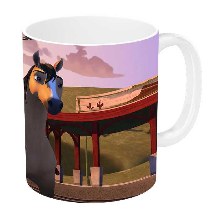  ماگ طرح انیمیشن رویا سوار مدل NI2347