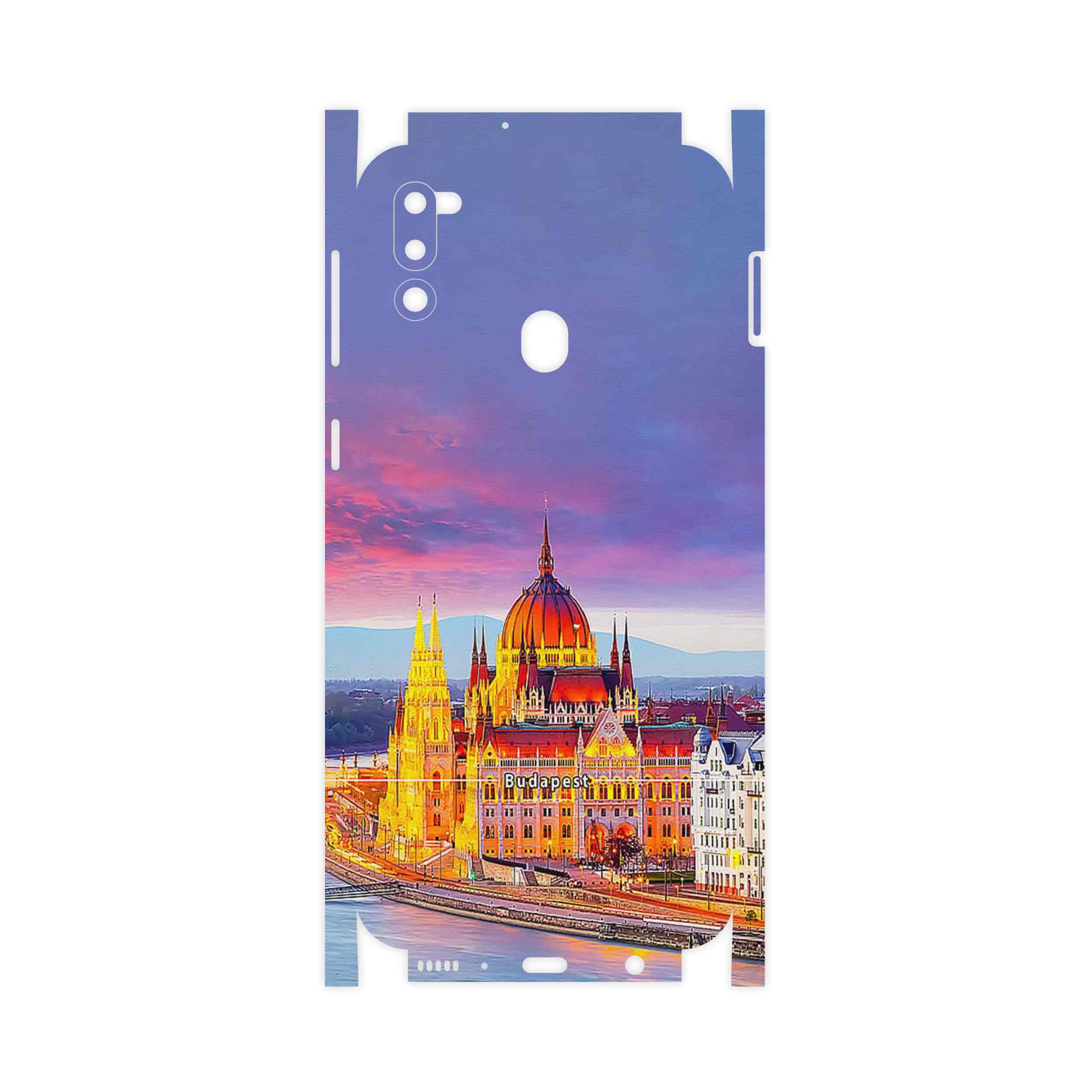 برچسب پوششی ماهوت مدل City of Budapest-FullSkin مناسب برای گوشی موبایل سامسونگ Galaxy M21 (2021) Edition