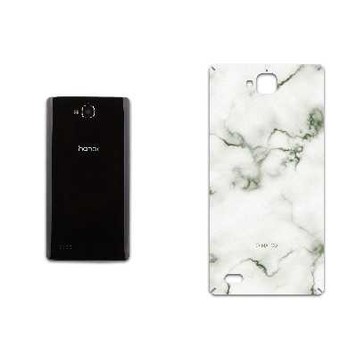 برچسب پوششی ماهوت مدل Blanco-Smoke-Marble مناسب برای گوشی موبایل آنر 3C