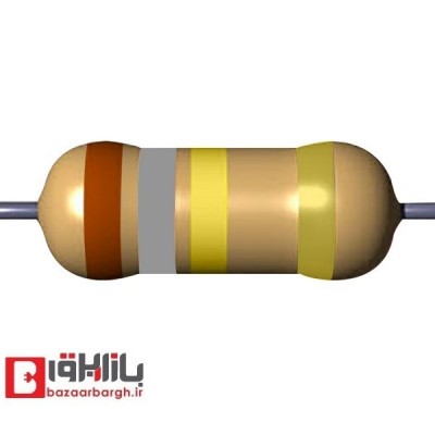 مقاومت 1.8 اهم 1/8 وات 5 درصد