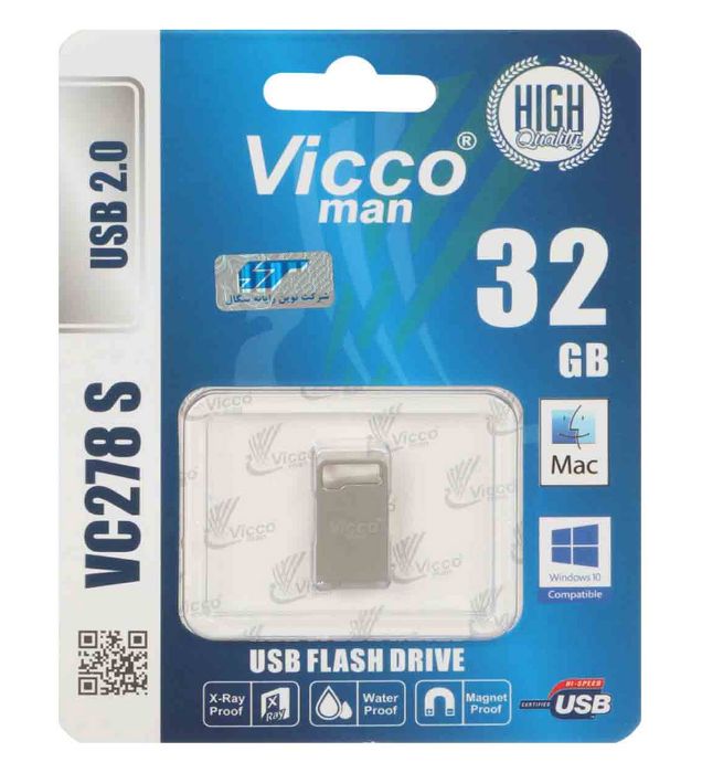 فلش مموری ویکومن مدل VC278 S USB 2.0 ظرفیت 32 گیگابایت