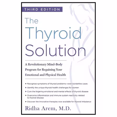 کتاب The Thyroid Solution اثر Ridha Arem انتشارات Ballantine Books