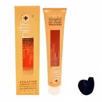 رنگ مو نیترو سری Keratine شماره 608.11 حجم 100 میلی لیتر رنگ آبی کاربنی