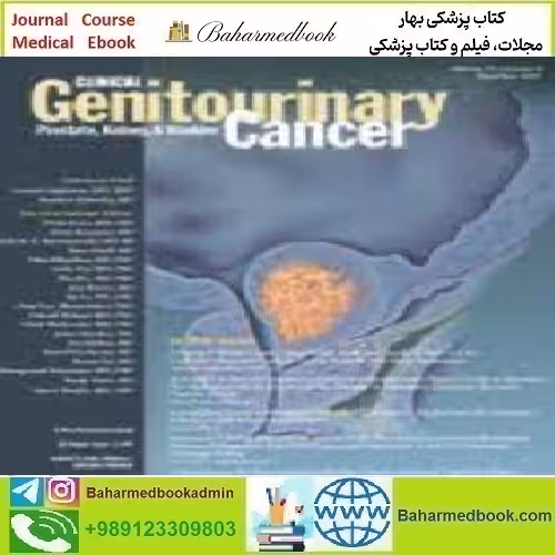 Clinical Genitourinary Cancer Volume 19 Issue 1 to 6 2021 TRU