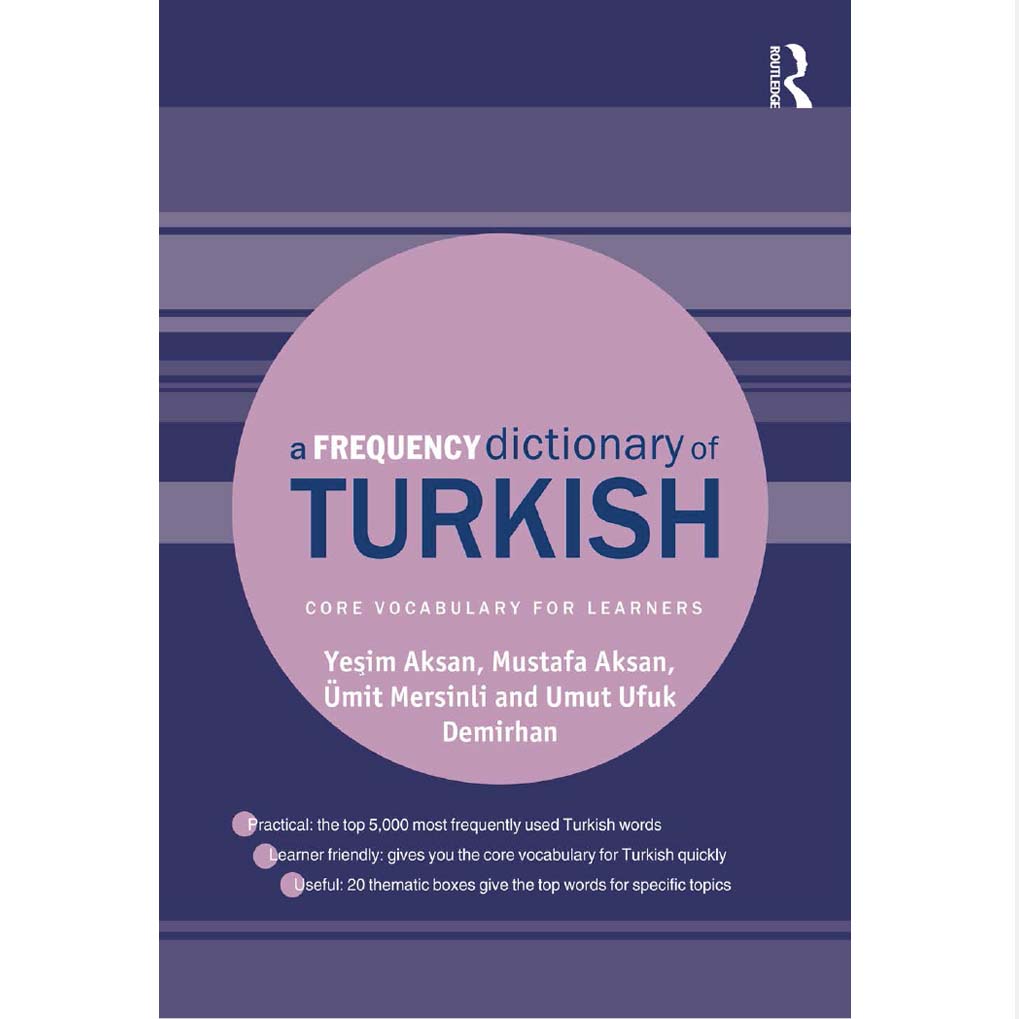 کتاب a frequency dictionary of Turkish اثر Yeshim Aksan نشر Routledge