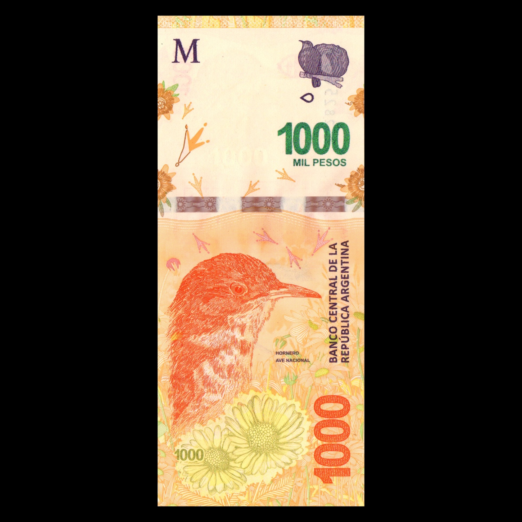 اسکناس تزئینی طرح کشور آرژانتین مدل 1000 پزو UNC