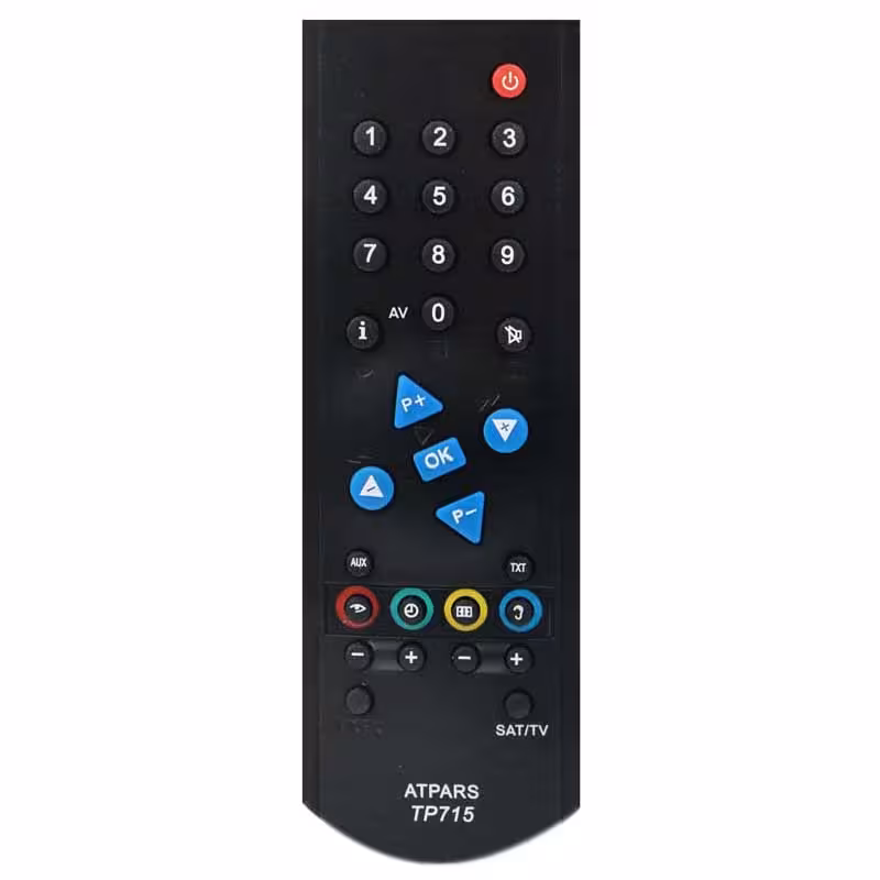 ریموت کنترل تلویزیون مدل TP715