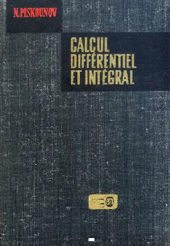 خرید و دانلود نسخه کامل کتاب Calcul differentiel et integral