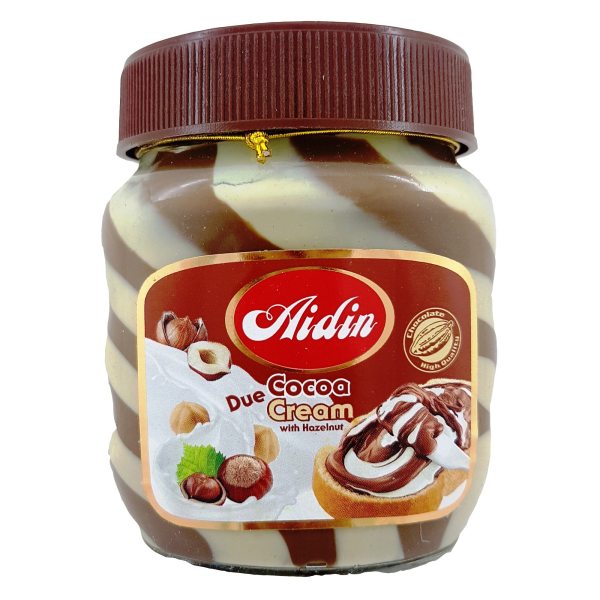 شکلات صبحانه فندقی 2 رنگ آیدین مقدار 350 گرم | فروشگاه اینترنتی تاتا کالا