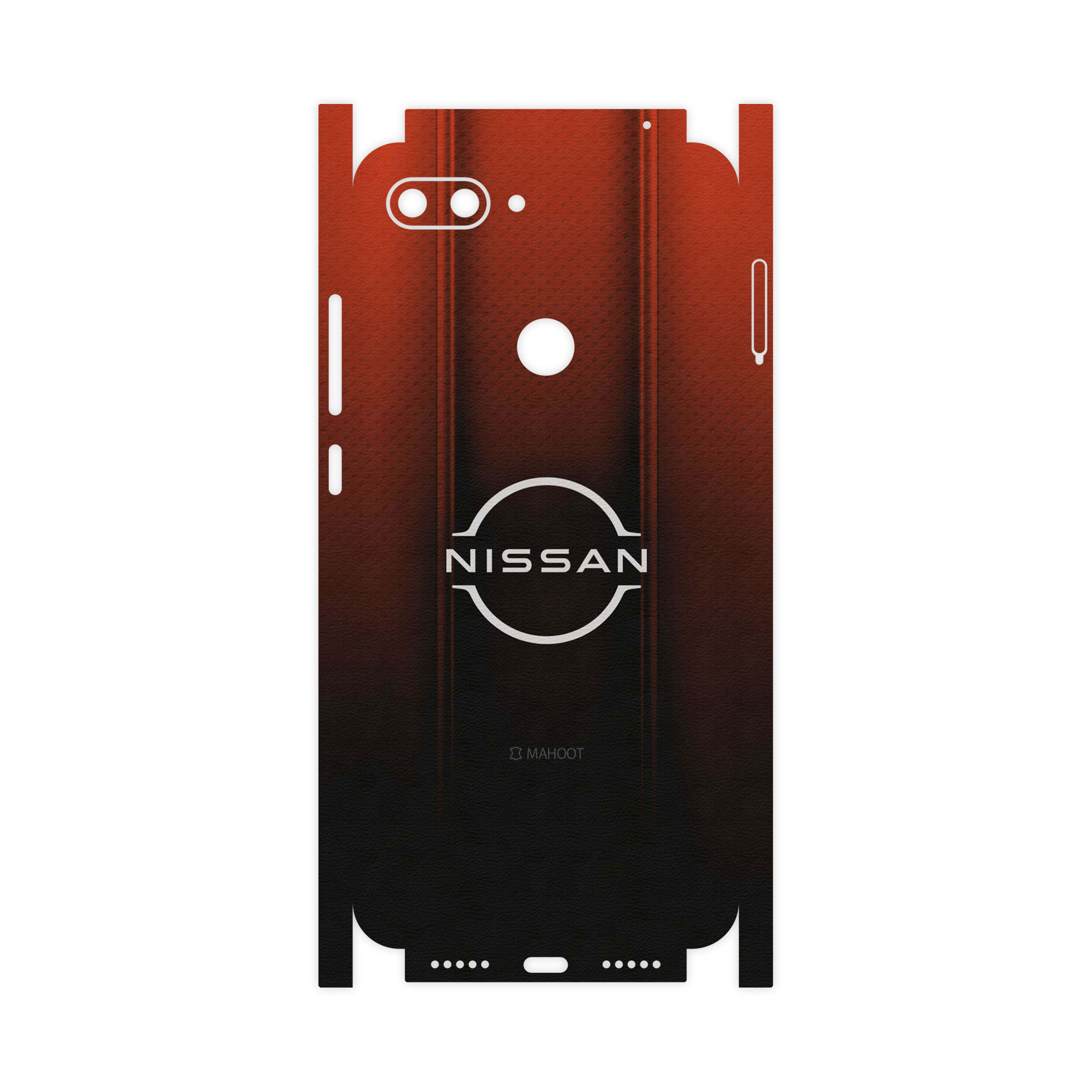 برچسب پوششی ماهوت مدل Nissan-FullSkin مناسب برای گوشی موبایل شیائومی MI 8 Lite
