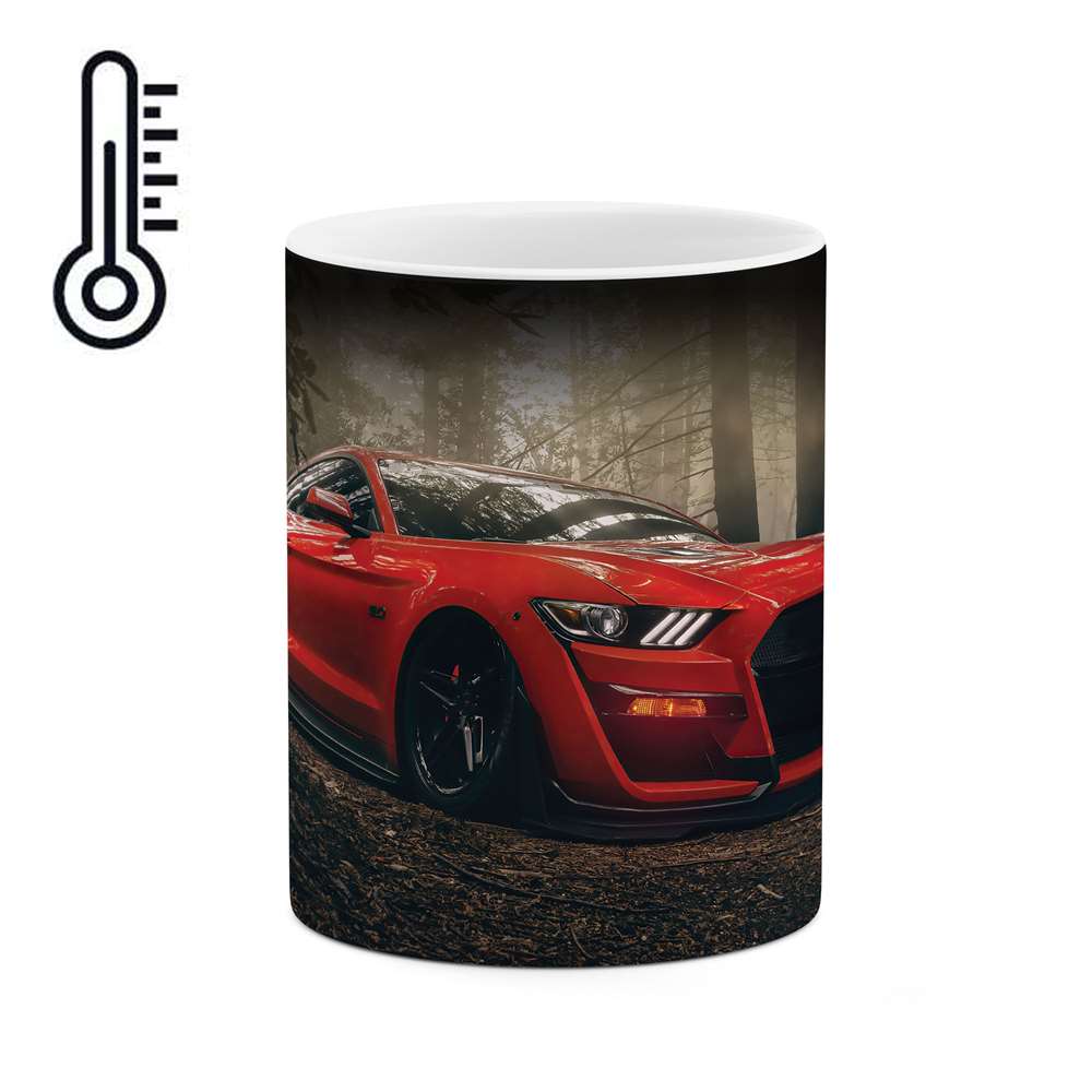 ماگ حرارتی طرح ماشین مدل mgp00813