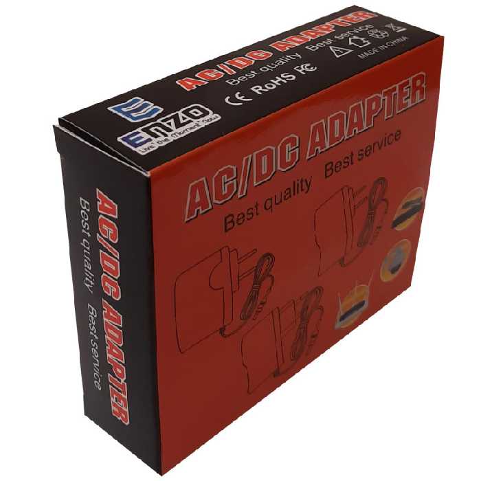 آداپتور 12 ولت 1 آمپر انزو مدل EU