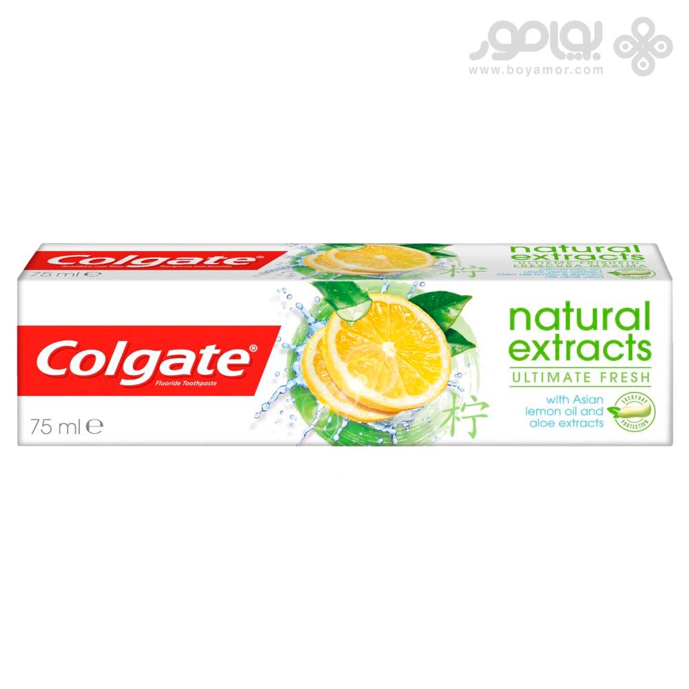 خمیر دندان کلگیت سری NATURAL EXTRACT مدل ULTIMATE FRESH