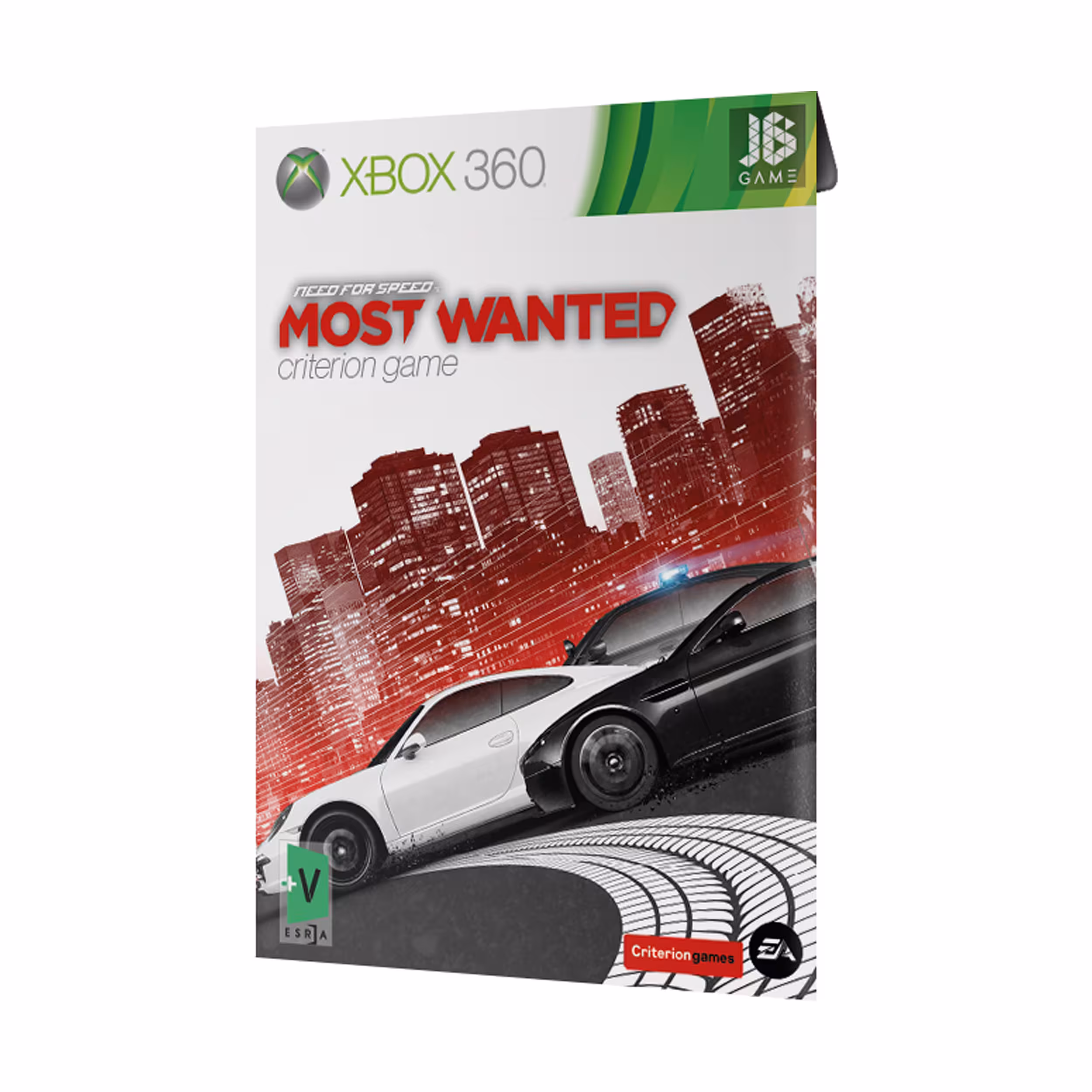 بازی Need For Speed Most Wanted 2012 مخصوص Xbox 360 نشر جی بی تیم