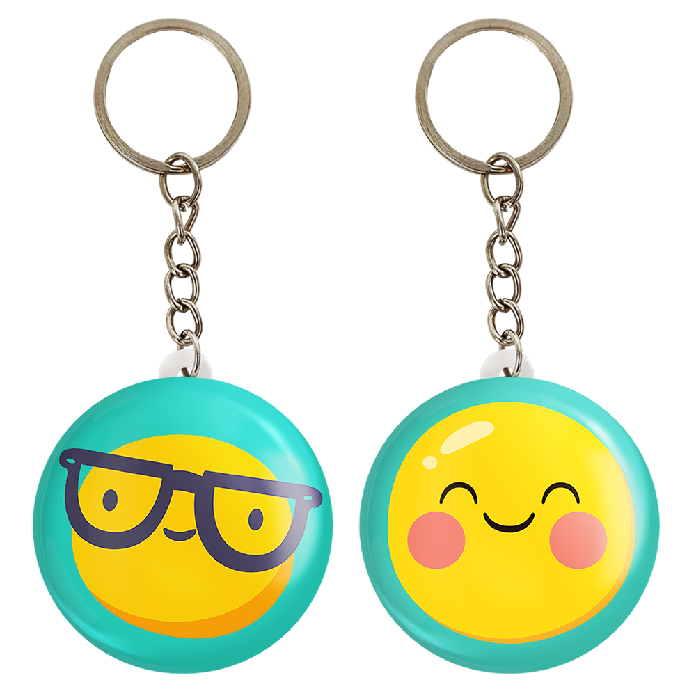 جاکلیدی خندالو مدل ایموجی کد 30133005 مجموعه 2 عددی