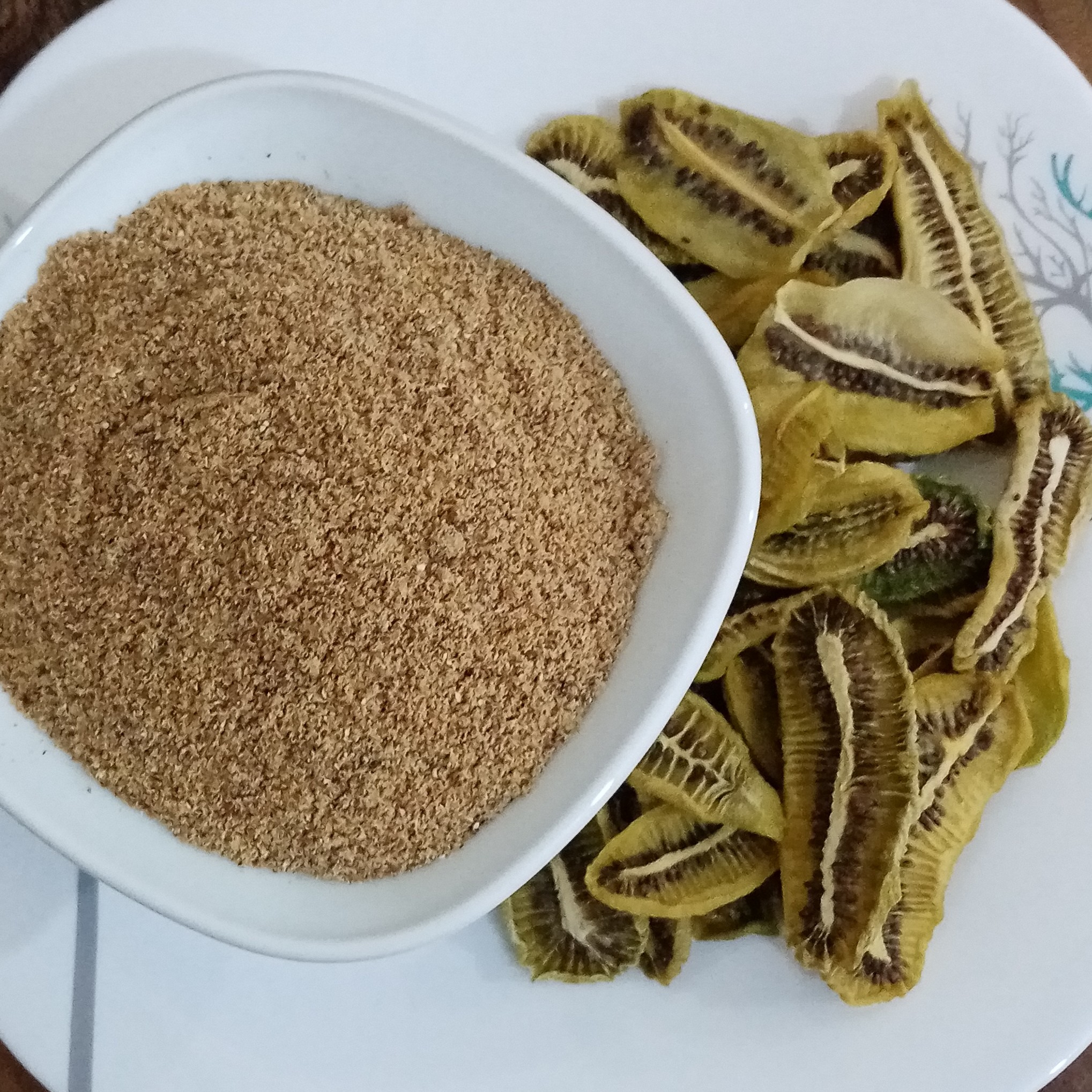 پودر کیوی، کیوی خشک آسیاب شده تولید خانگی ادویه کیوی 100گرم