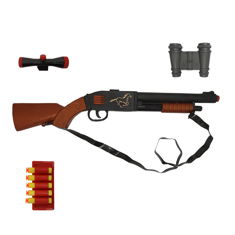 تفنگ بازی گلدن گان مدل naabsell-p60 مجموعه 8 عددی | چاوه