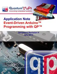 خرید و دانلود نسخه کامل کتاب Application Note: Event-Driven Arduino. Programming with QP: Document Revision H