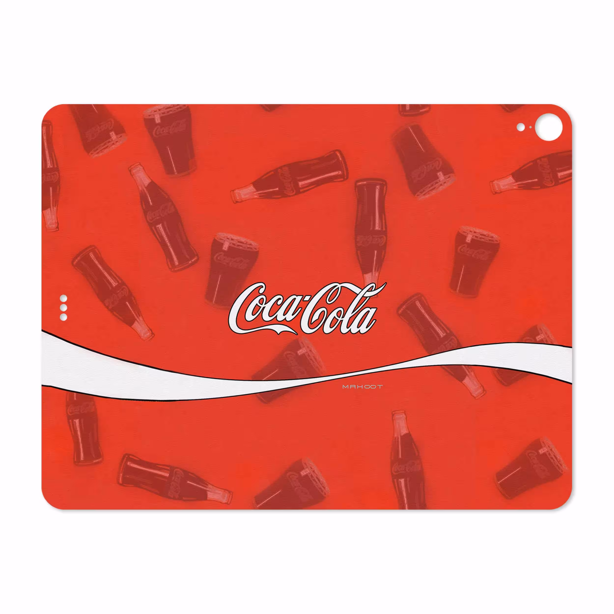 برچسب پوششی ماهوت مدل Coca-Cola-Logo مناسب برای تبلت اپل iPad Pro 12.9 (GEN 3) 2018 A1876