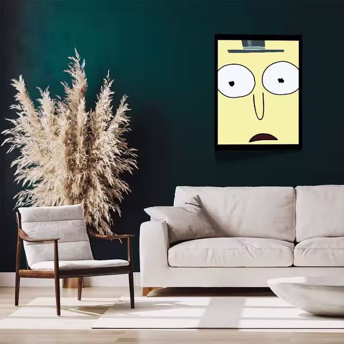 تابلو مدل Rick &amp; Morty کد F-1039
