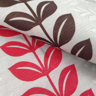 پرده حمام طرح Leaf سایز 180x180 سانتی‌متر