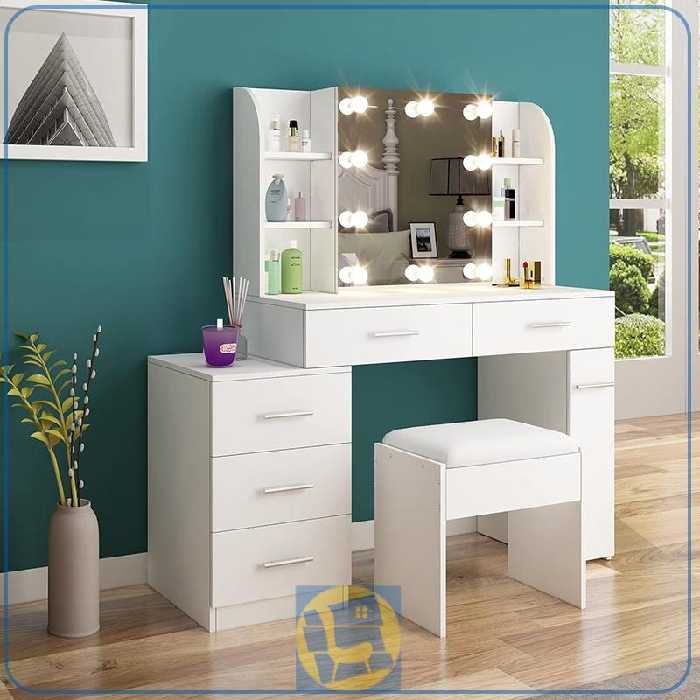 میز آرایش لامپ دار DJ725