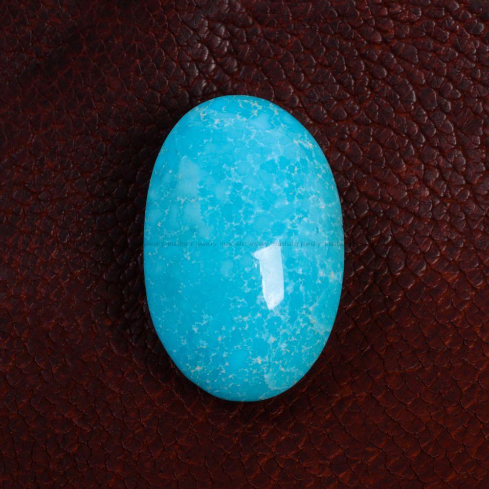 نگین فیروزه شجری کد 14040 - جواهری مشاهیر