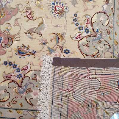 فرش دستباف سه متری طرح علیای تبریز مدل KH