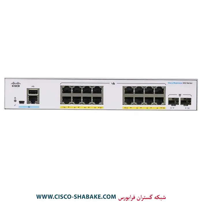 سوئیچ سیسکو CBS350-16P-E-2G