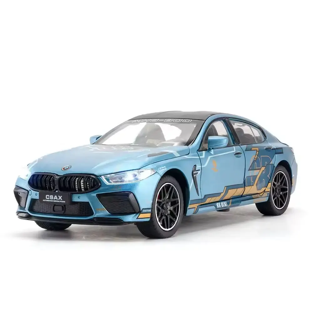 ماکت ماشین فلزی مدل BMW M8 آبی